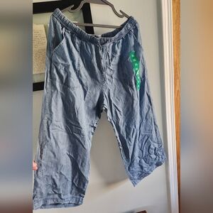 XL Costco (Splendid) Chambray Wide-Leg Pant